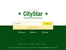 Tablet Screenshot of citystar.net